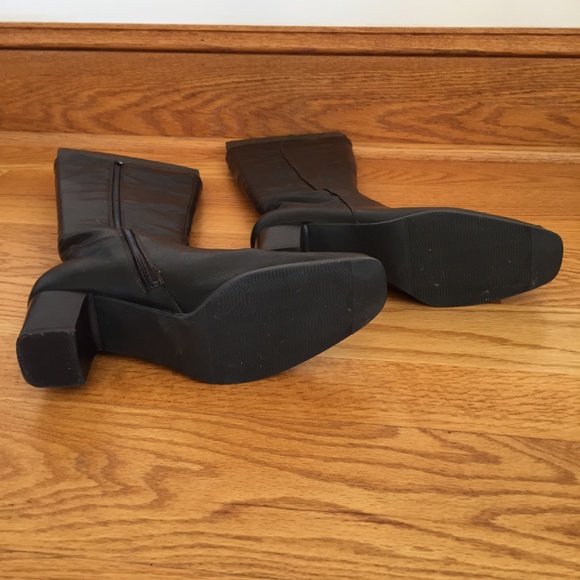 NEW Dark Brown Collette Stretch Boot 8.5 - Picture 4 of 4